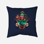 Too Grumpy For Christmas-none removable cover throw pillow-glitchygorilla
