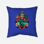 Too Grumpy For Christmas-none removable cover throw pillow-glitchygorilla