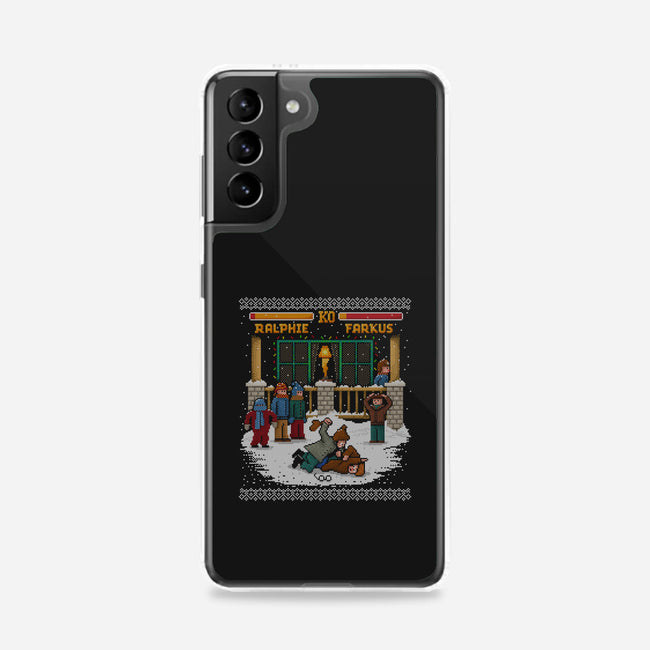 The Christmas Fight-samsung snap phone case-kg07