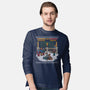 The Christmas Fight-mens long sleeved tee-kg07