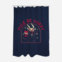 Yule Be Sorry-none polyester shower curtain-DinoMike