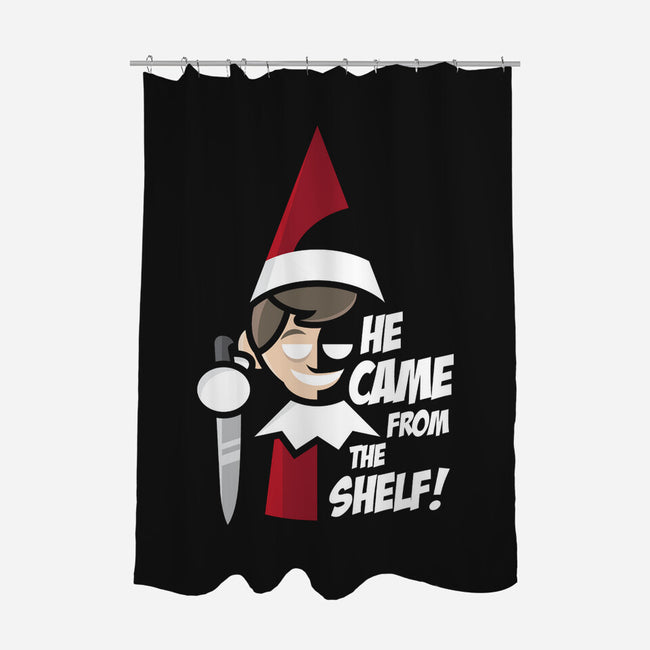 The Elf-none polyester shower curtain-jrberger
