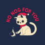 No Nog For You-none glossy sticker-DinoMike