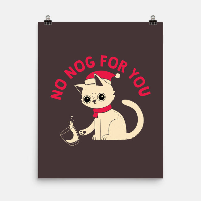 No Nog For You-none matte poster-DinoMike