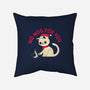 No Nog For You-none removable cover w insert throw pillow-DinoMike