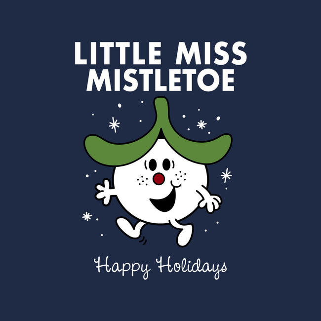 Little Miss Mistletoe-dog basic pet tank-Nemons