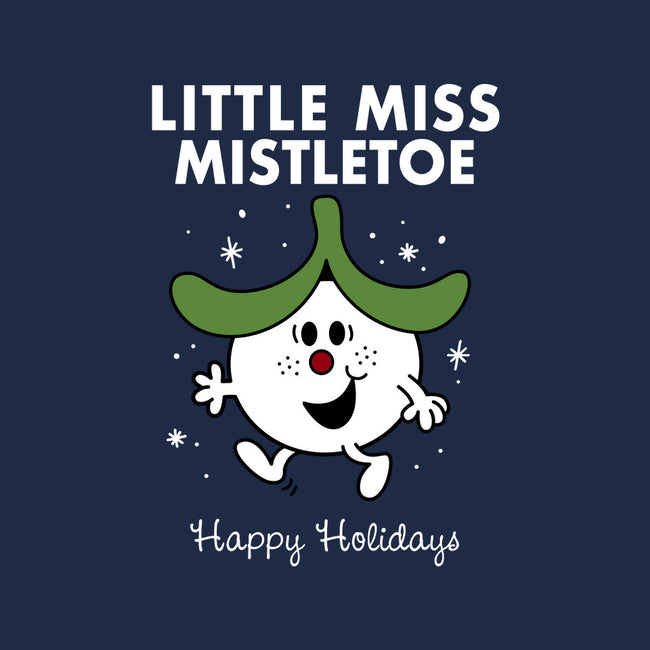 Little Miss Mistletoe-none fleece blanket-Nemons