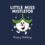 Little Miss Mistletoe-none fleece blanket-Nemons