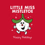 Little Miss Mistletoe-none matte poster-Nemons