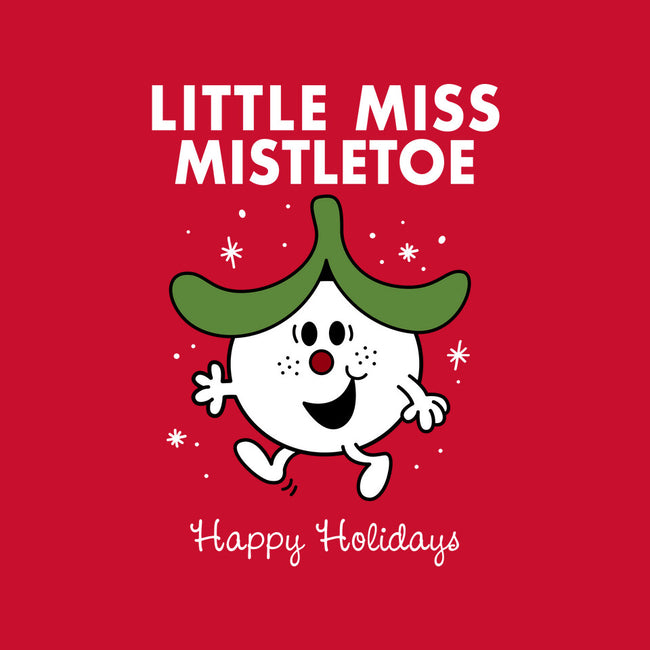 Little Miss Mistletoe-none fleece blanket-Nemons