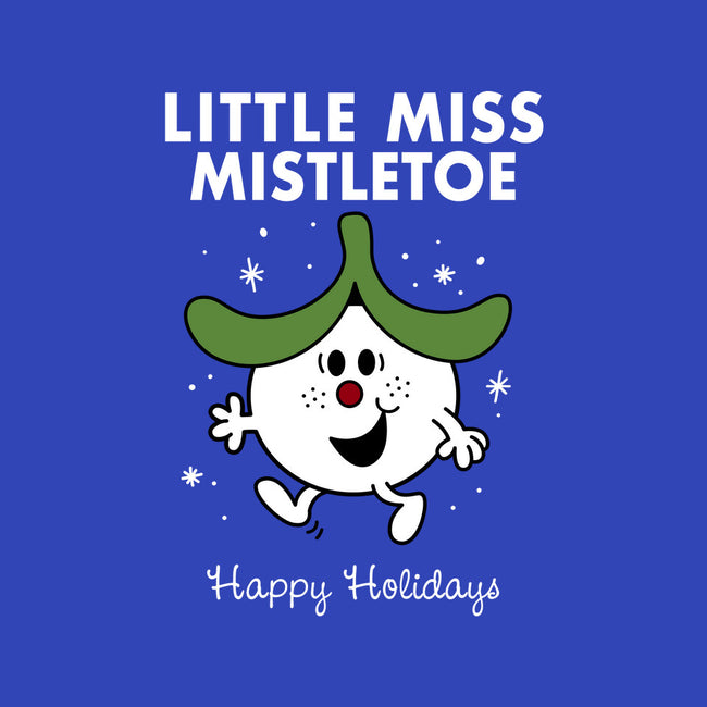 Little Miss Mistletoe-none polyester shower curtain-Nemons