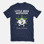 Little Miss Mistletoe-womens basic tee-Nemons