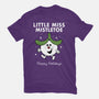 Little Miss Mistletoe-womens basic tee-Nemons