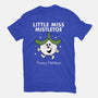 Little Miss Mistletoe-womens basic tee-Nemons