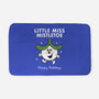Little Miss Mistletoe-none memory foam bath mat-Nemons