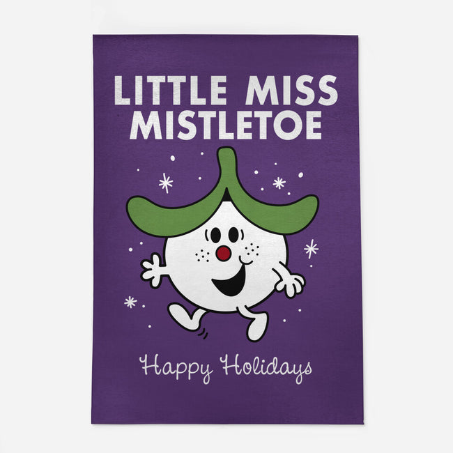 Little Miss Mistletoe-none outdoor rug-Nemons