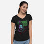 Fricking Guy-womens v-neck tee-everdream