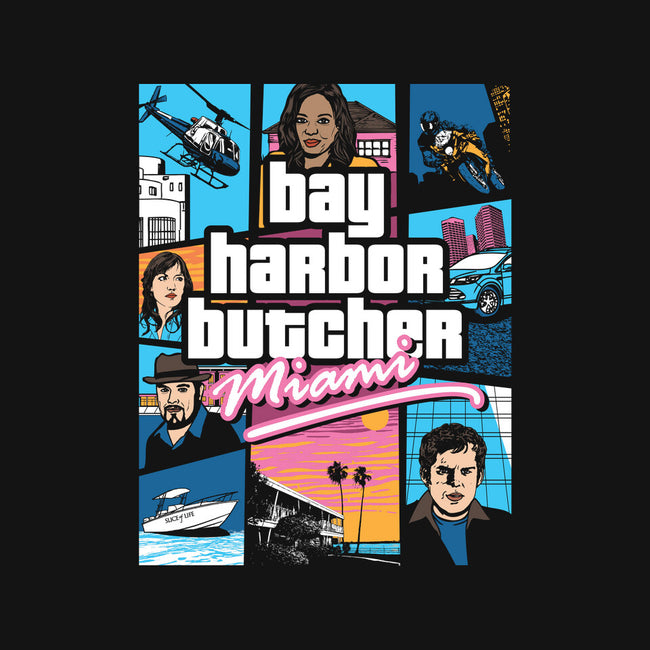 Bay Harbor Butcher-none polyester shower curtain-dalethesk8er