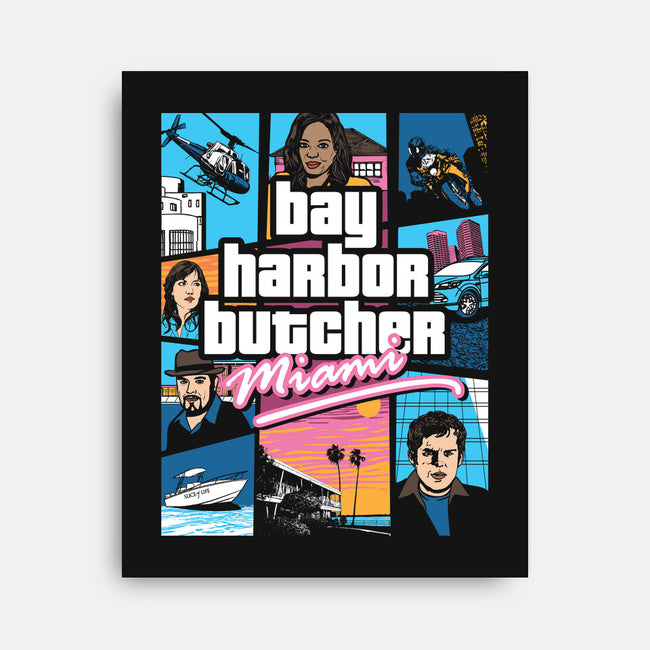 Bay Harbor Butcher-none stretched canvas-dalethesk8er