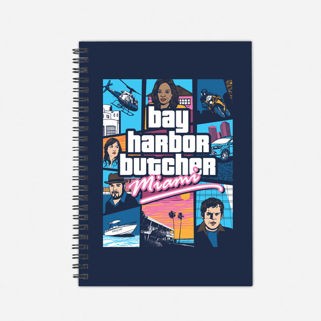 Bay Harbor Butcher-none dot grid notebook-dalethesk8er