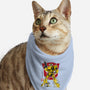 Bumble Sumi-E-cat bandana pet collar-DrMonekers