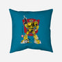Bumble Sumi-E-none removable cover throw pillow-DrMonekers