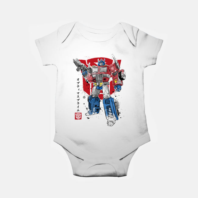 Prime Sumi-E-baby basic onesie-DrMonekers