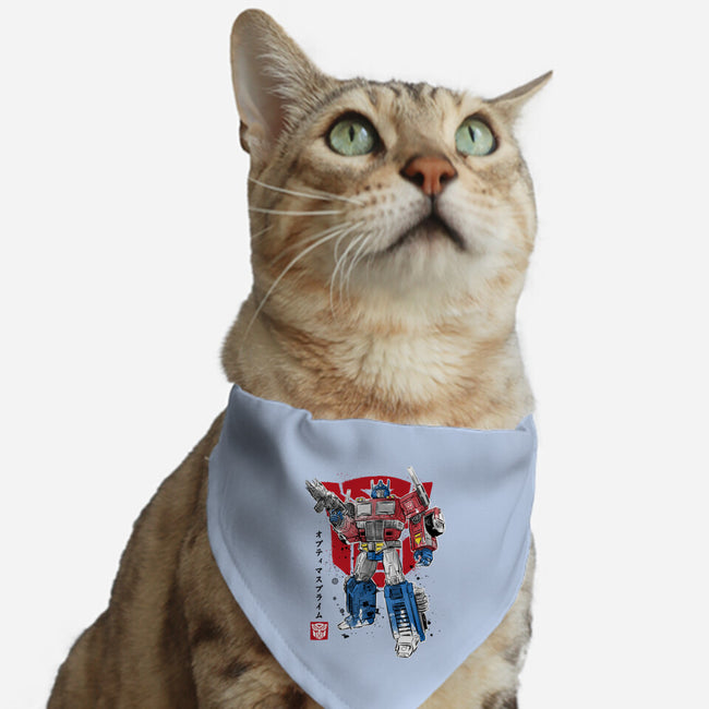 Prime Sumi-E-cat adjustable pet collar-DrMonekers