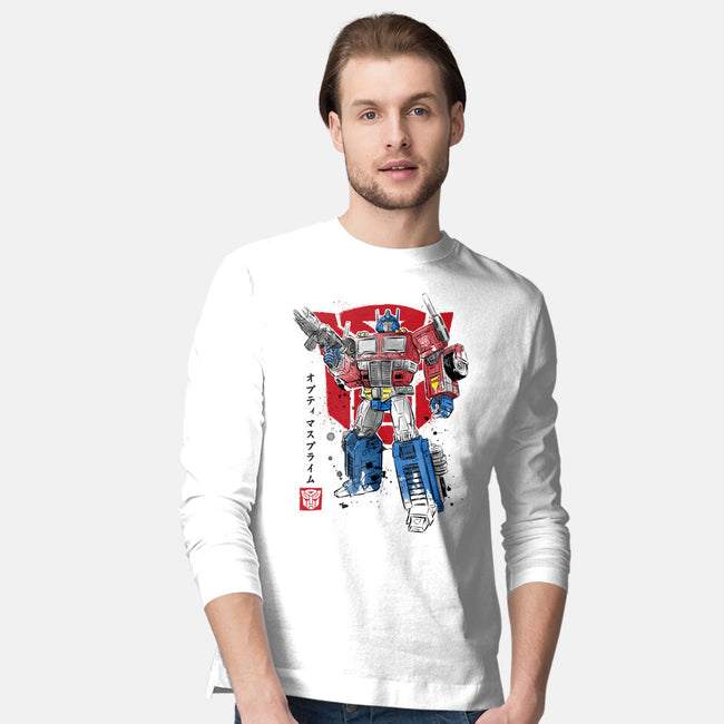 Prime Sumi-E-mens long sleeved tee-DrMonekers