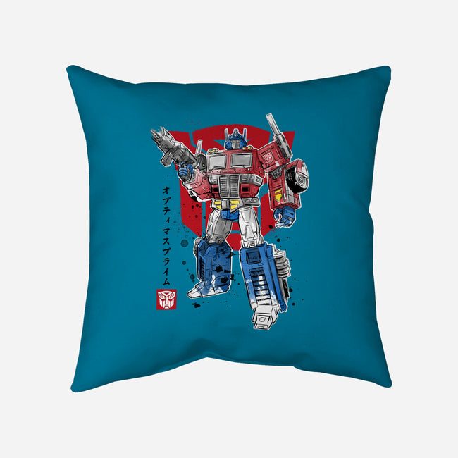 Prime Sumi-E-none removable cover w insert throw pillow-DrMonekers