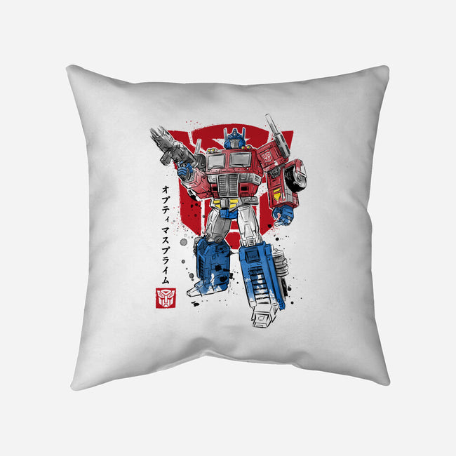 Prime Sumi-E-none removable cover w insert throw pillow-DrMonekers