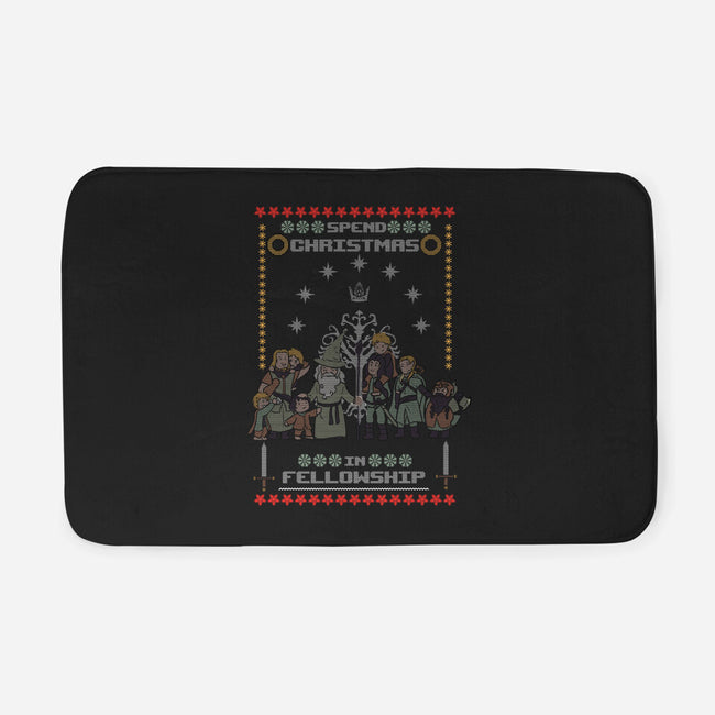 Christmas In Fellowship-none memory foam bath mat-fanfabio