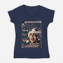 Holiday Stories Vol. 1-womens v-neck tee-daobiwan
