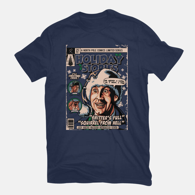 Holiday Stories Vol. 1-womens fitted tee-daobiwan