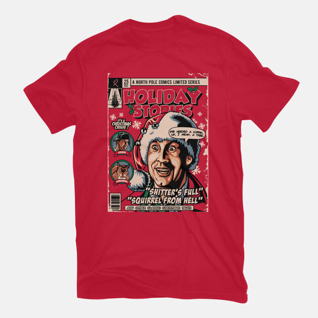 Holiday Stories Vol. 1-womens fitted tee-daobiwan