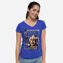 Holiday Stories Vol. 1-womens v-neck tee-daobiwan