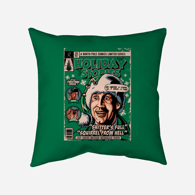 Holiday Stories Vol. 1-none removable cover throw pillow-daobiwan