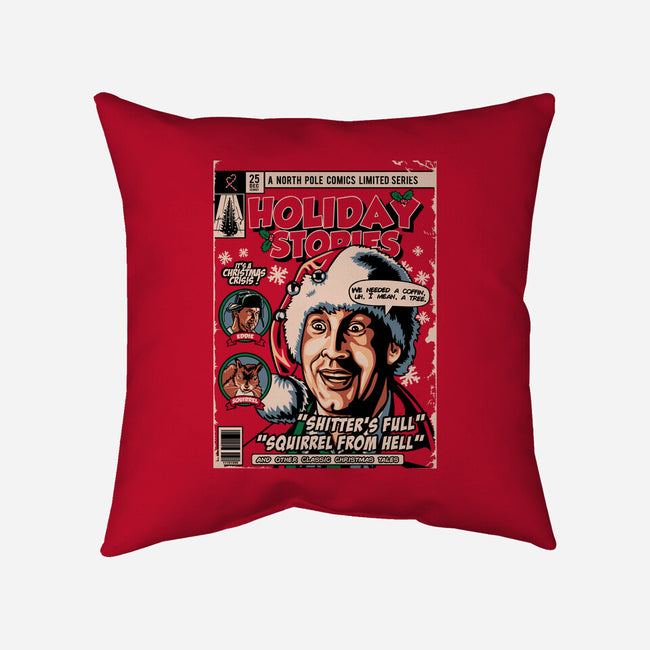 Holiday Stories Vol. 1-none removable cover throw pillow-daobiwan