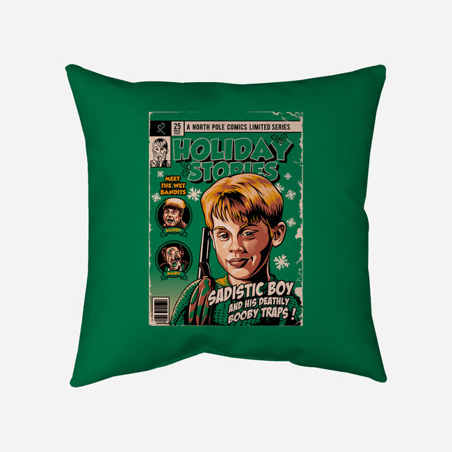 Holiday Stories Vol. 2-none removable cover w insert throw pillow-daobiwan