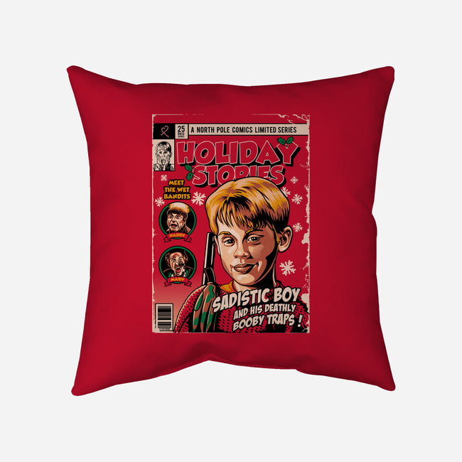 Holiday Stories Vol. 2-none removable cover w insert throw pillow-daobiwan