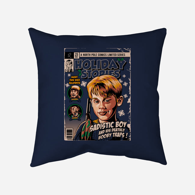 Holiday Stories Vol. 2-none removable cover throw pillow-daobiwan