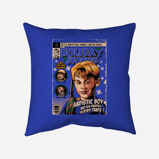 Holiday Stories Vol. 2-none removable cover throw pillow-daobiwan