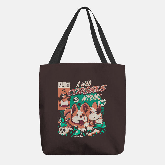 Corgirus-none basic tote-ilustrata