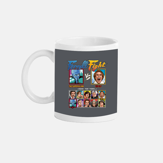 Ferrell Fight-none glossy mug-Retro Review
