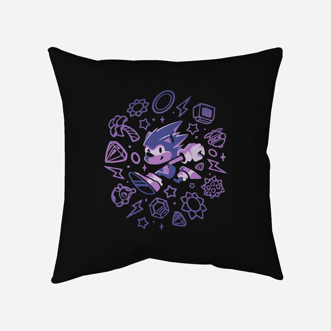 Speedy Boy-none removable cover w insert throw pillow-eduely