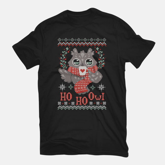 HO HO OWL!-youth basic tee-ricolaa