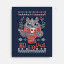 HO HO OWL!-none stretched canvas-ricolaa