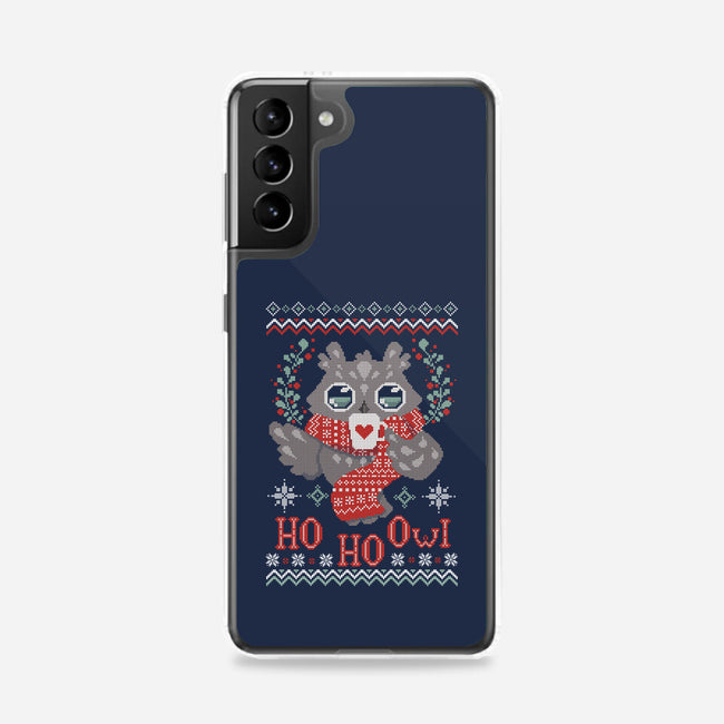 HO HO OWL!-samsung snap phone case-ricolaa