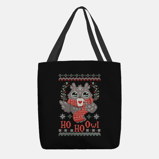 HO HO OWL!-none basic tote-ricolaa