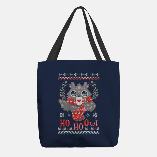 HO HO OWL!-none basic tote-ricolaa